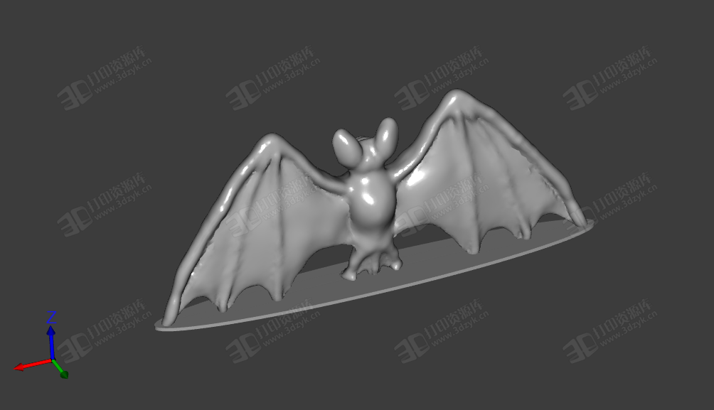 Bat er蝙蝠STL格式 3d打印模型 (2).png