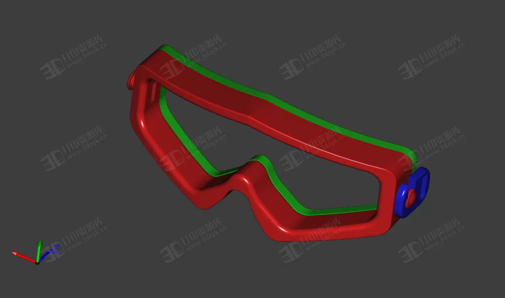 護(hù)目鏡及口罩3D模型stl免費(fèi)下載 (4).webp