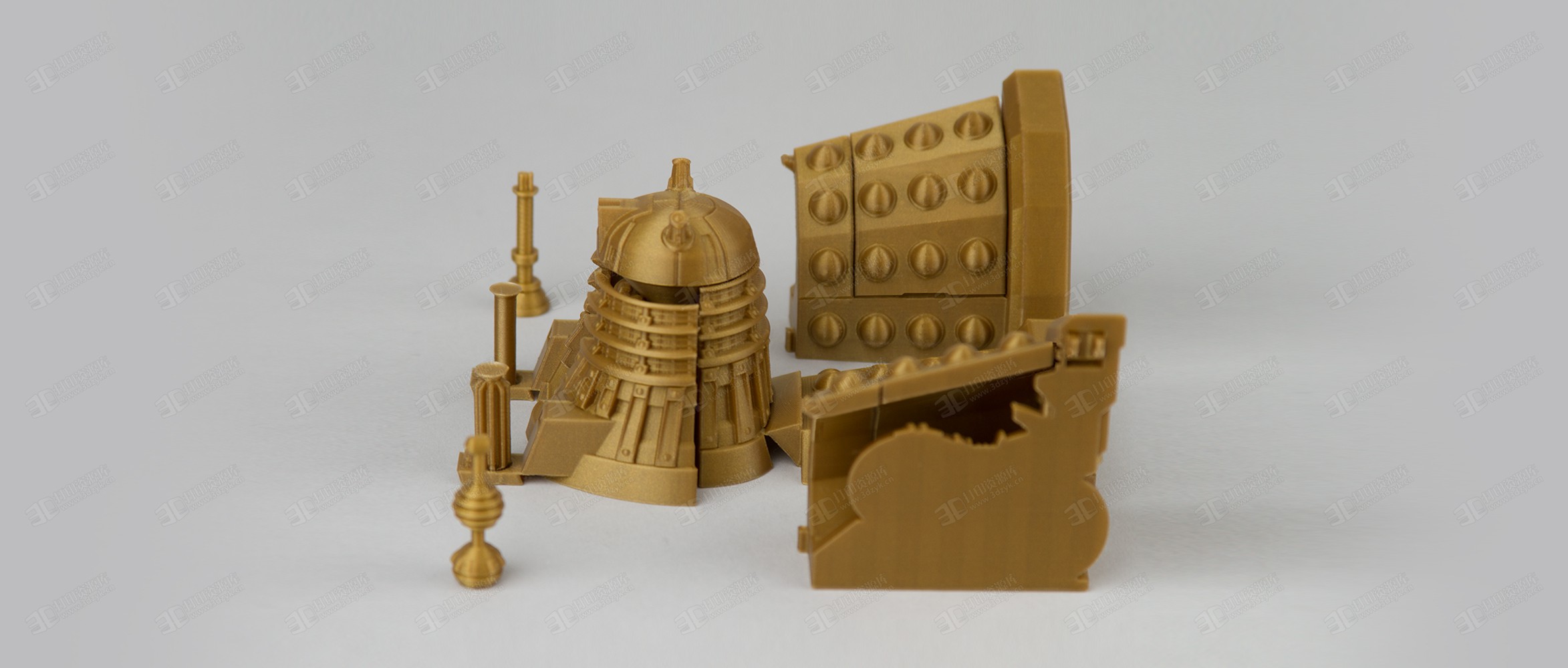 神秘博士 Dalek機器人手辦3d模型stl (4).jpg