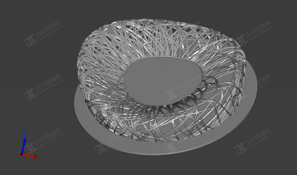 鳥巢 3d打印建筑 模型下載 模型庫 (1).webp