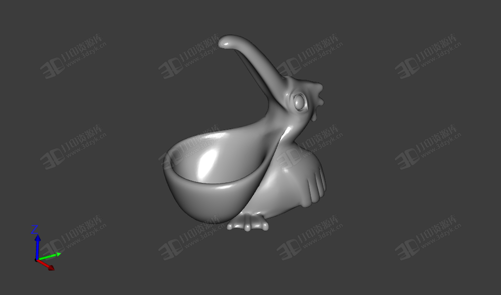 鵜鶘 鳥(niǎo)類 水禽 3d打印 (2).png