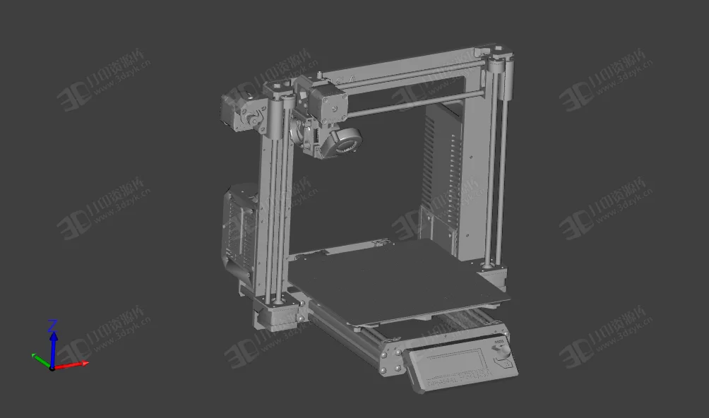 prusa_i3_mk3_3d打印機(jī)整機(jī)stl模型 (1).webp