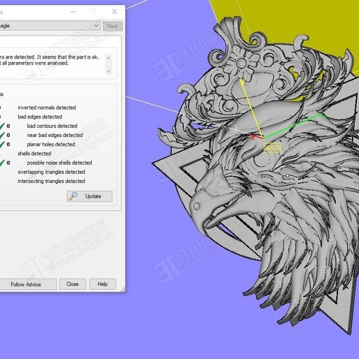 鷹吊墜珠寶紀(jì)念章3D打印模型 (3).jpg