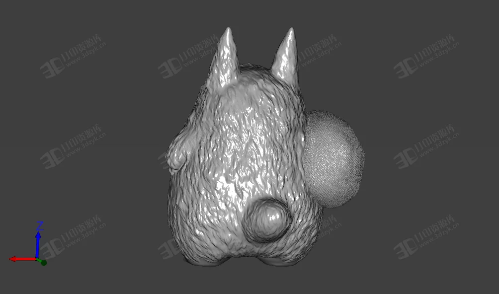 龍貓 背著袋子 動畫角色模型 (2).webp