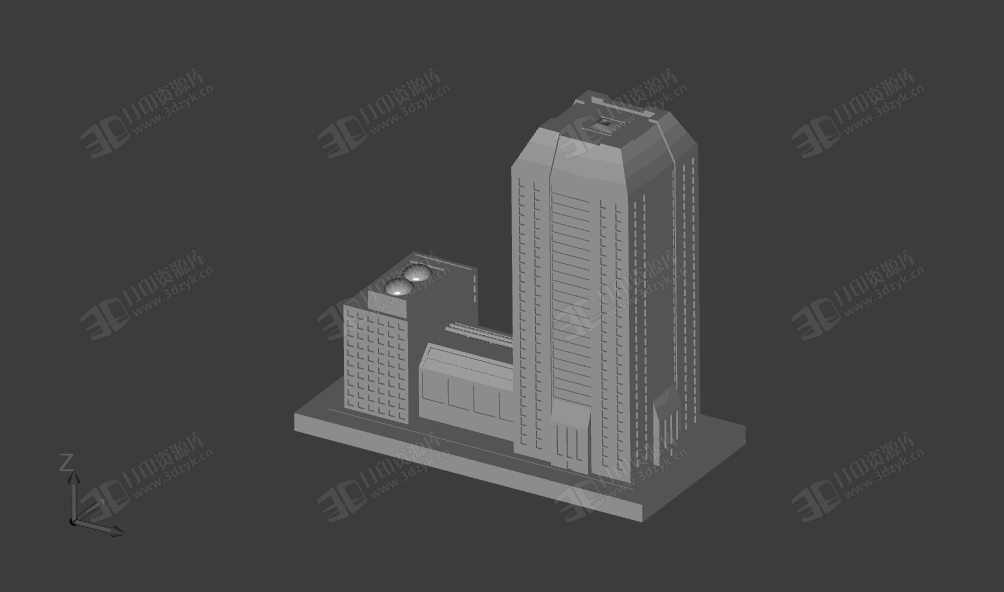 獨(dú)棟 高樓大廈 建筑模型 (2).png