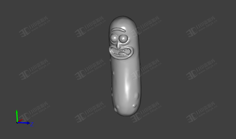 Pickle Rick（腌黃瓜瑞克）動漫模型 (1).png