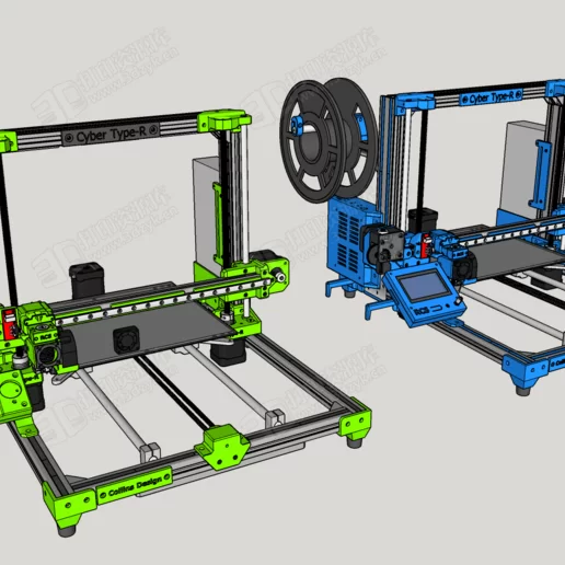 3d打印機cyber全套硬件打印件模型.webp