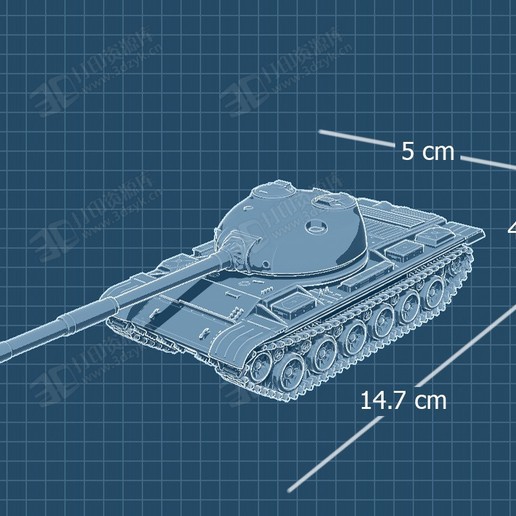 蘇聯(lián) T-26輕型坦克3d打印模型 (4).jpg