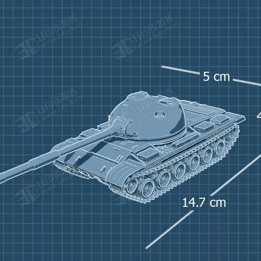 蘇聯(lián) T-26輕型坦克3d打印模型 (4).webp