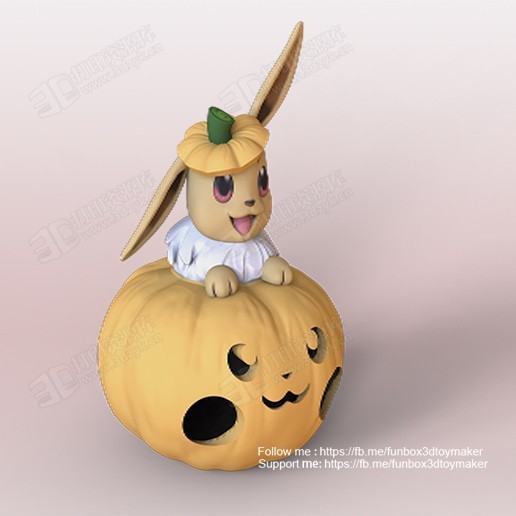 口袋妖怪Eevee  萬圣節(jié) 動漫模型 (2).jpg