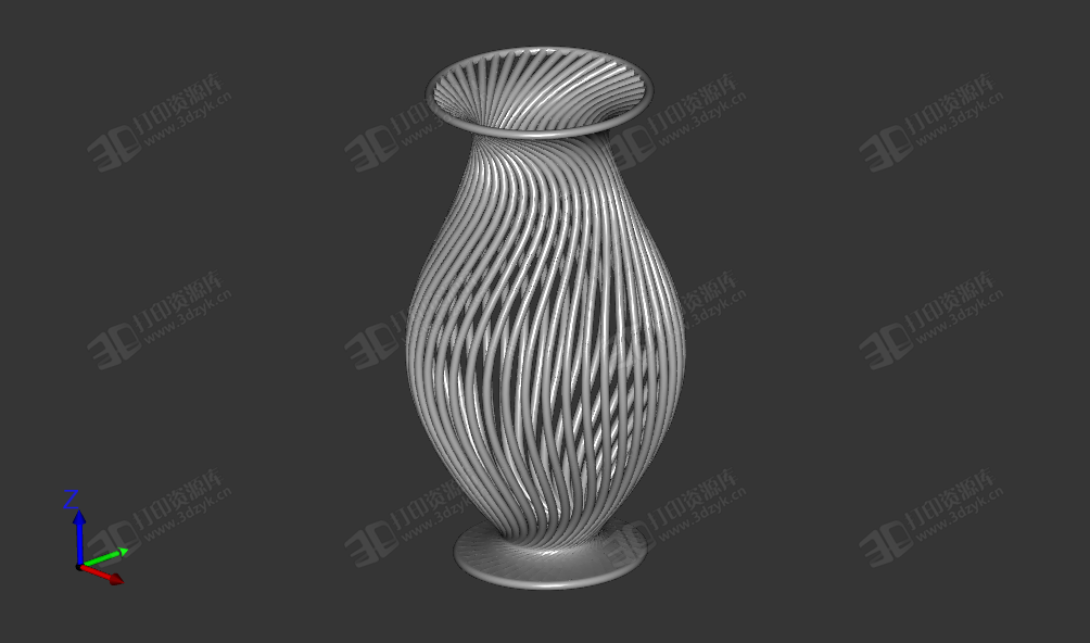 花籃 花瓶 創(chuàng)意擺件 裝飾品3d打印 (1).png