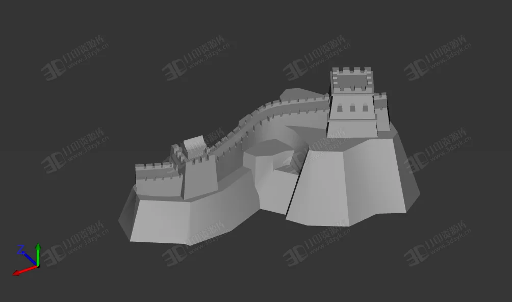 中國長城 建筑模型 3d打印模型 (1).webp