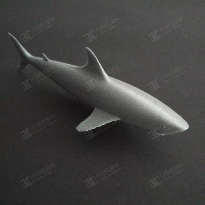 鯊魚 水生物 雕塑模型3d打印 (2).webp