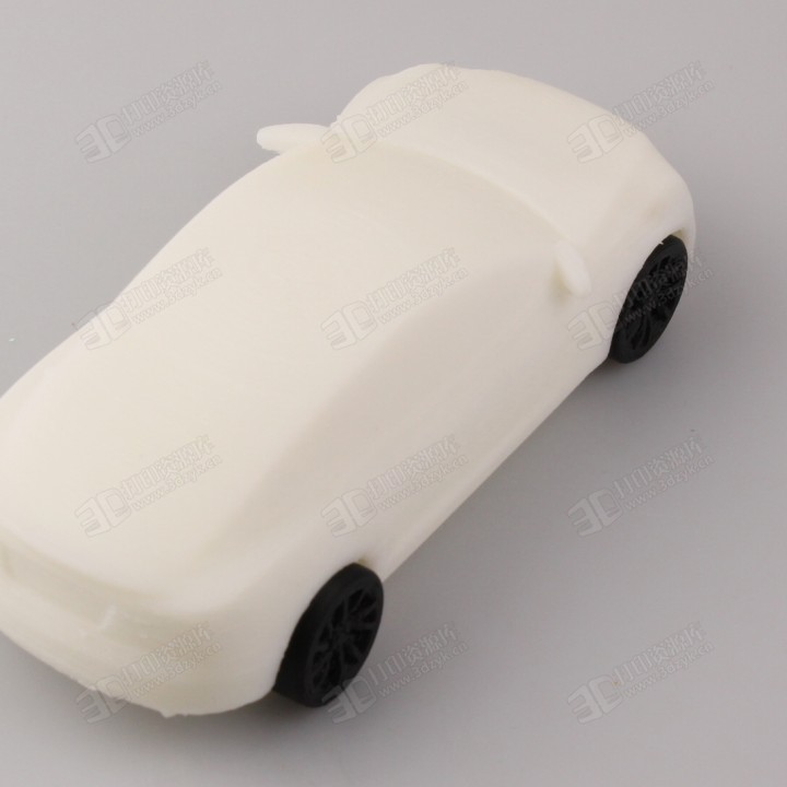 特斯拉Model S車 汽車模型3d打印 (1).jpg