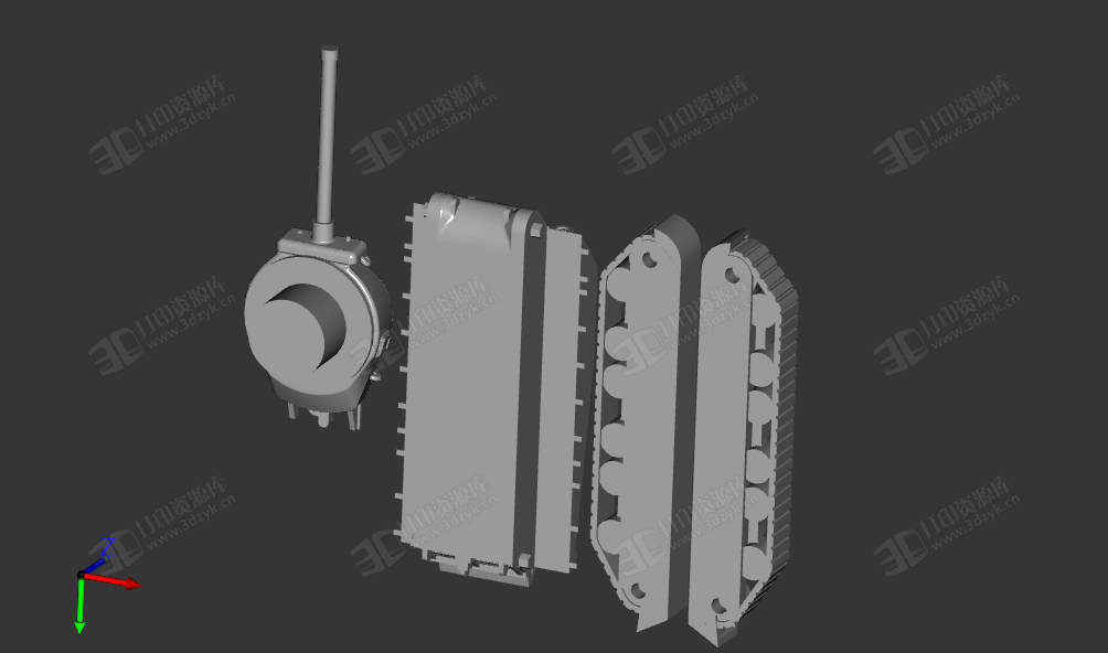 1比100比例謝爾曼M4A3坦克模型 (2).png