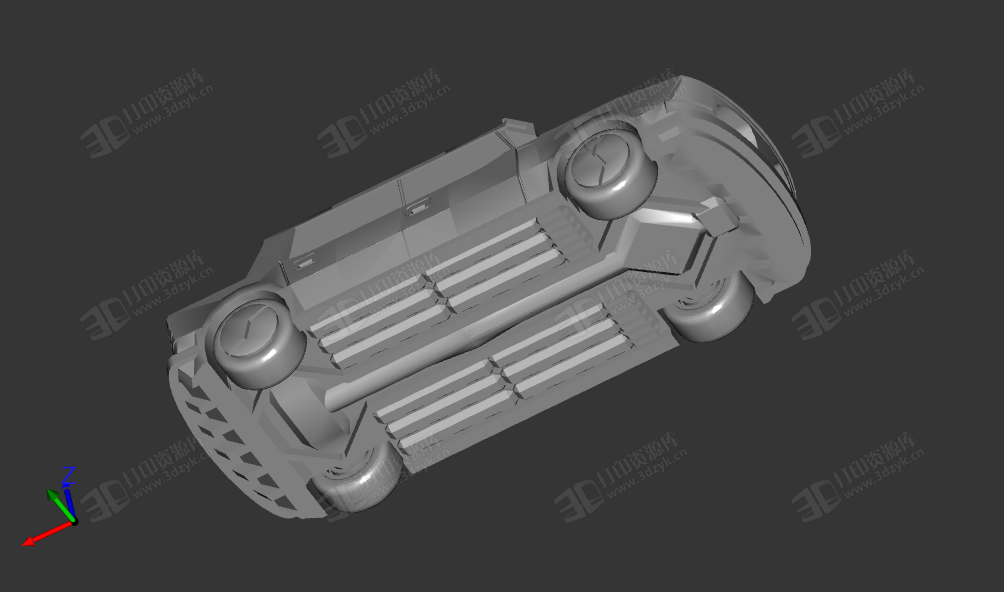 大轎車 廂式轎車3d打印模型 (2).png