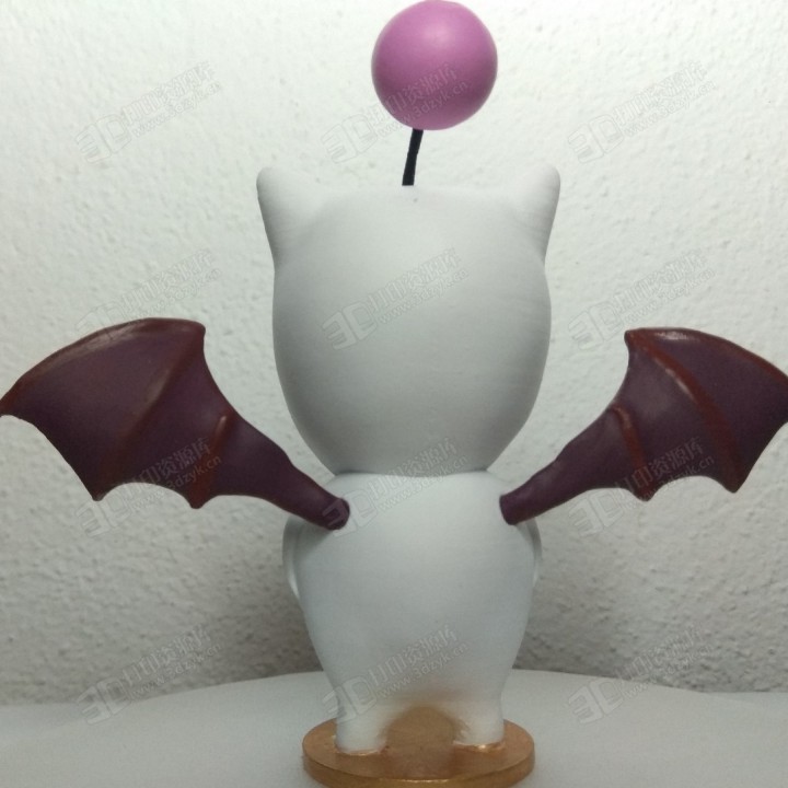 最終幻想莫古利Moogle 吉祥物3d打印模型 (3).jpg