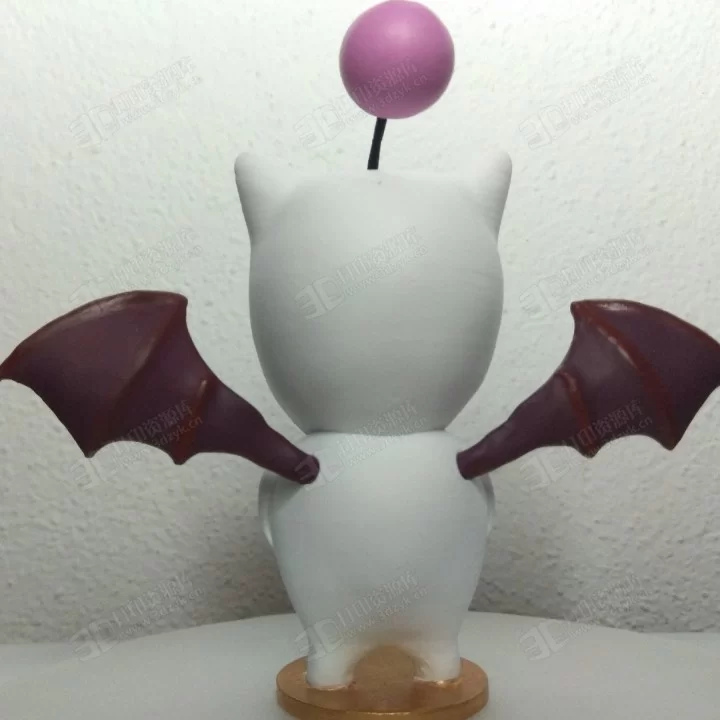 最終幻想莫古利Moogle 吉祥物3d打印模型 (3).webp