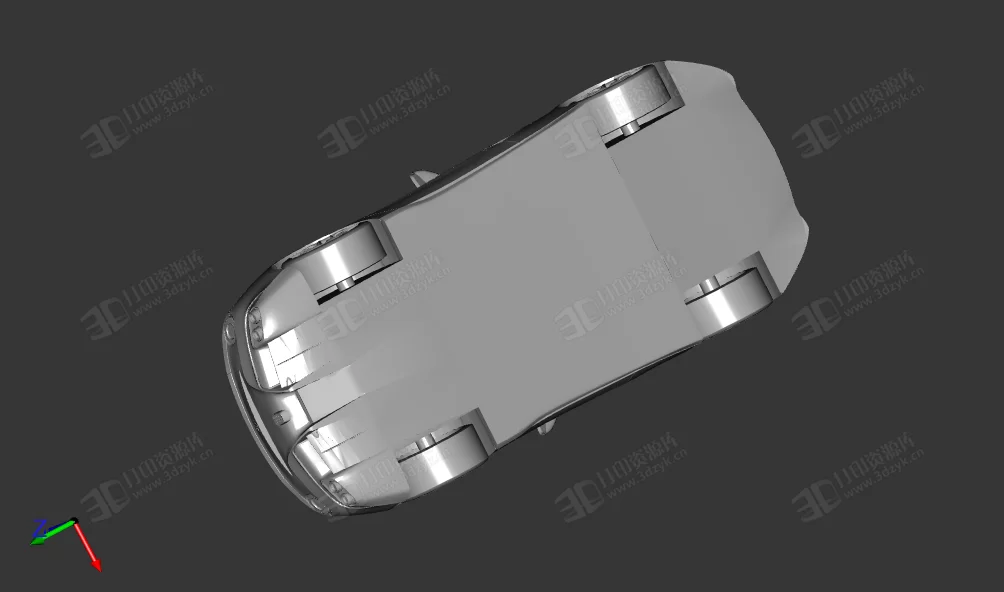 法拉利_F12跑車(chē)模型 3d打印模型 (2).webp