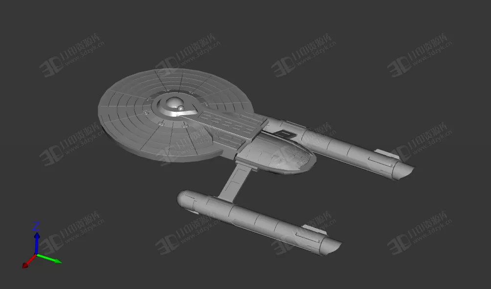 戰(zhàn)神級巡洋艦  船舶模型 3d打印 (1).webp