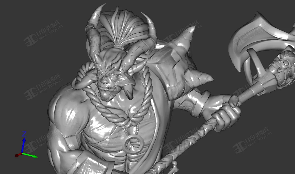 惡魔 魔鬼 妖魔 動漫游戲角色3d模型 (3).webp