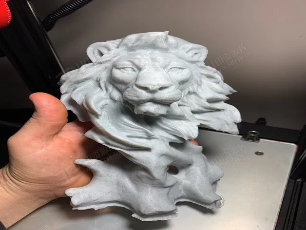 雄獅 獅子 雕塑3d模型 (4).webp