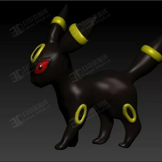 umbreon-口袋妖怪3d打印模型 (1).webp