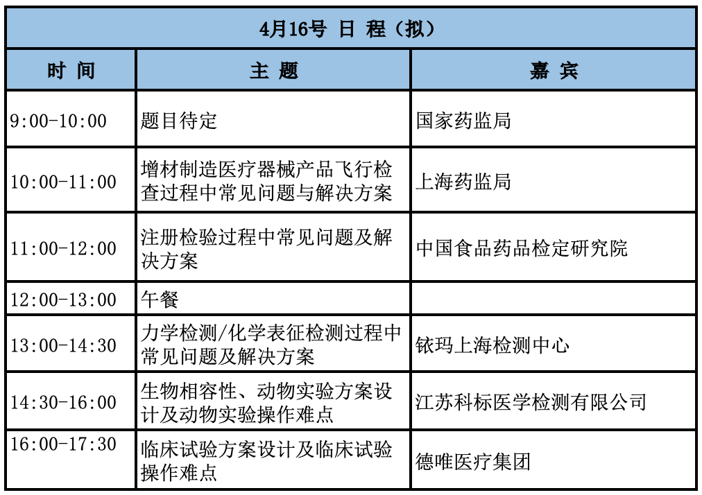 增材制造医疗器械注册法规与流程专场培训通知 (3).png