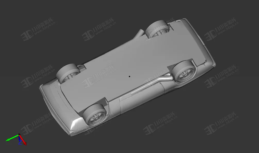 dodge道奇1970挑戰(zhàn)者跑車3d打印模型 (1).webp