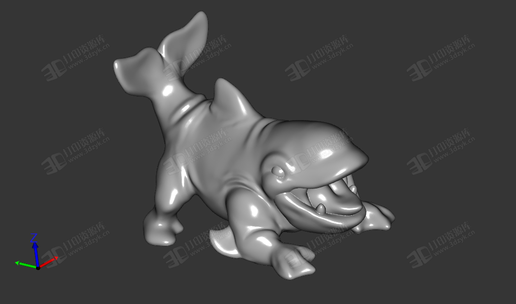 鯊魚狗3d打印模型 (1).png