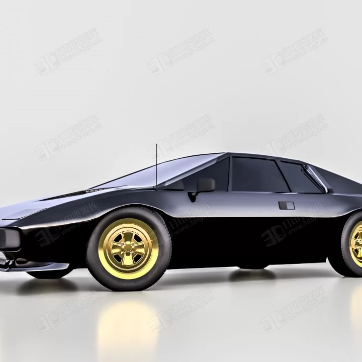 Lotus Esprit s2 1978 F1賽車 汽車模型 (1).webp