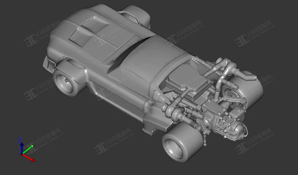 2020福特野馬 Mustang-跑車 汽車模型 (2).webp