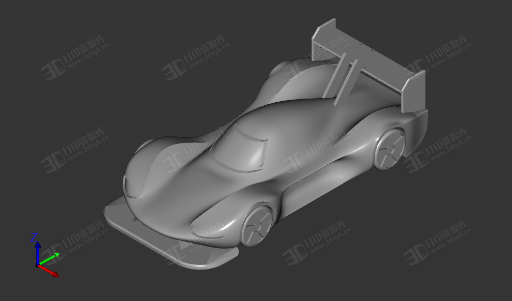 炫酷的賽車 跑車 汽車模型3d打印 (1).png