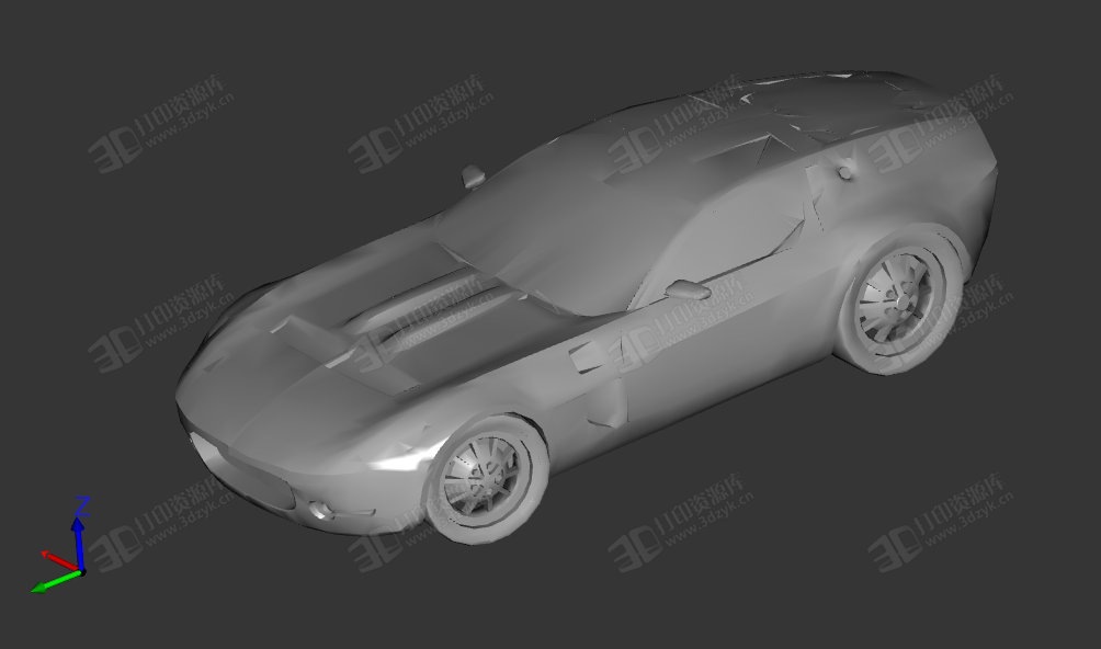 福特Shelby GR1概念車 汽車模型 3d打印模型 (2).png