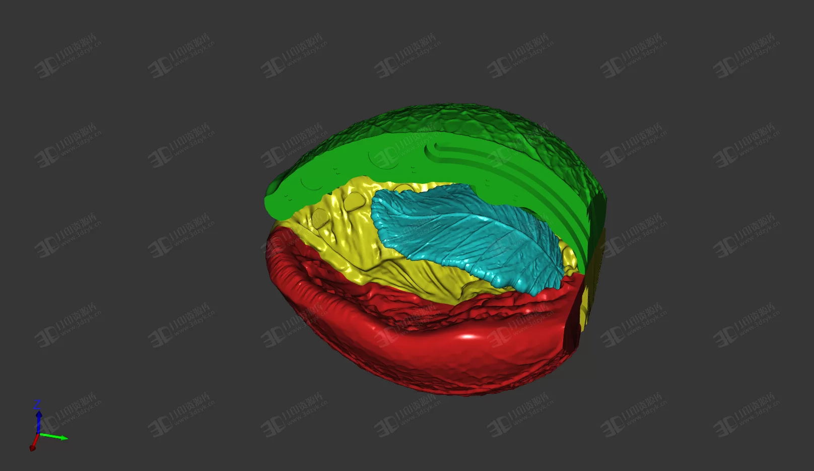 食人花 植物 3d打印模型 (2).webp