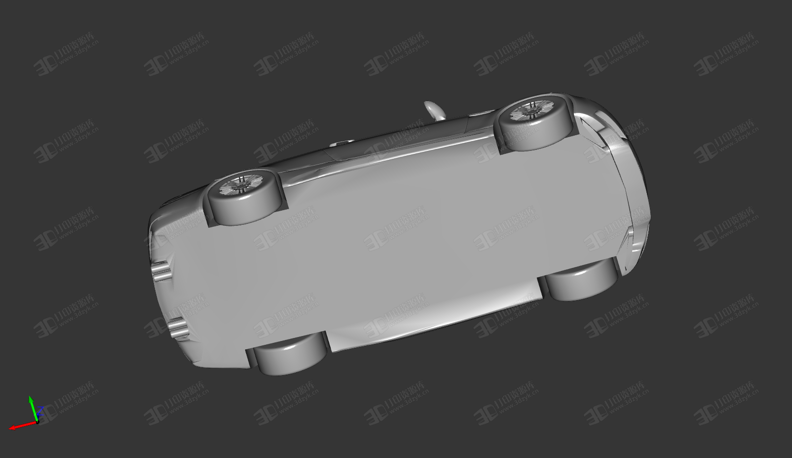 寶馬M3 E92 汽車模型 3d打印模型 (4).png