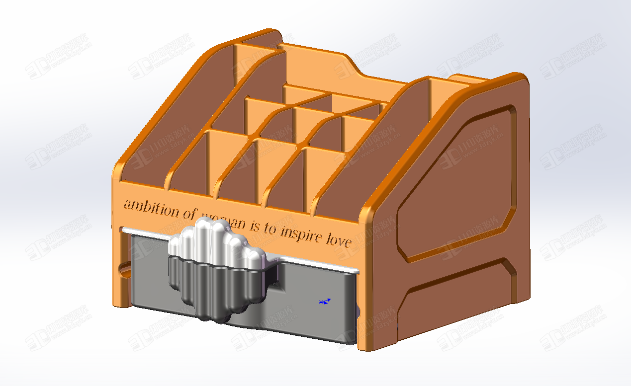 化妝盒 3d打印模型 (5).png