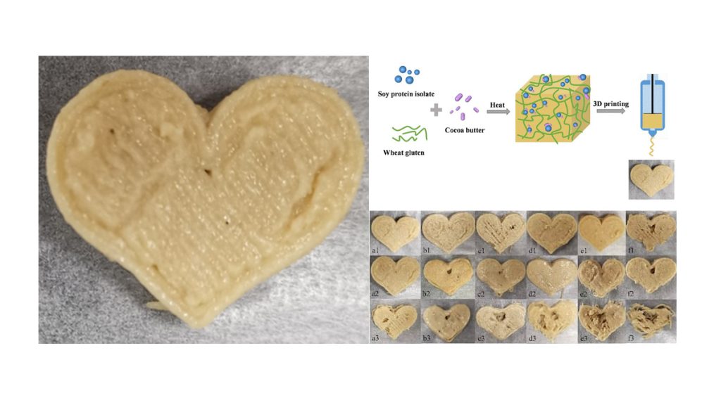 浙江大学成功3D打印新的基于可可脂的肉类替代品 .jpg