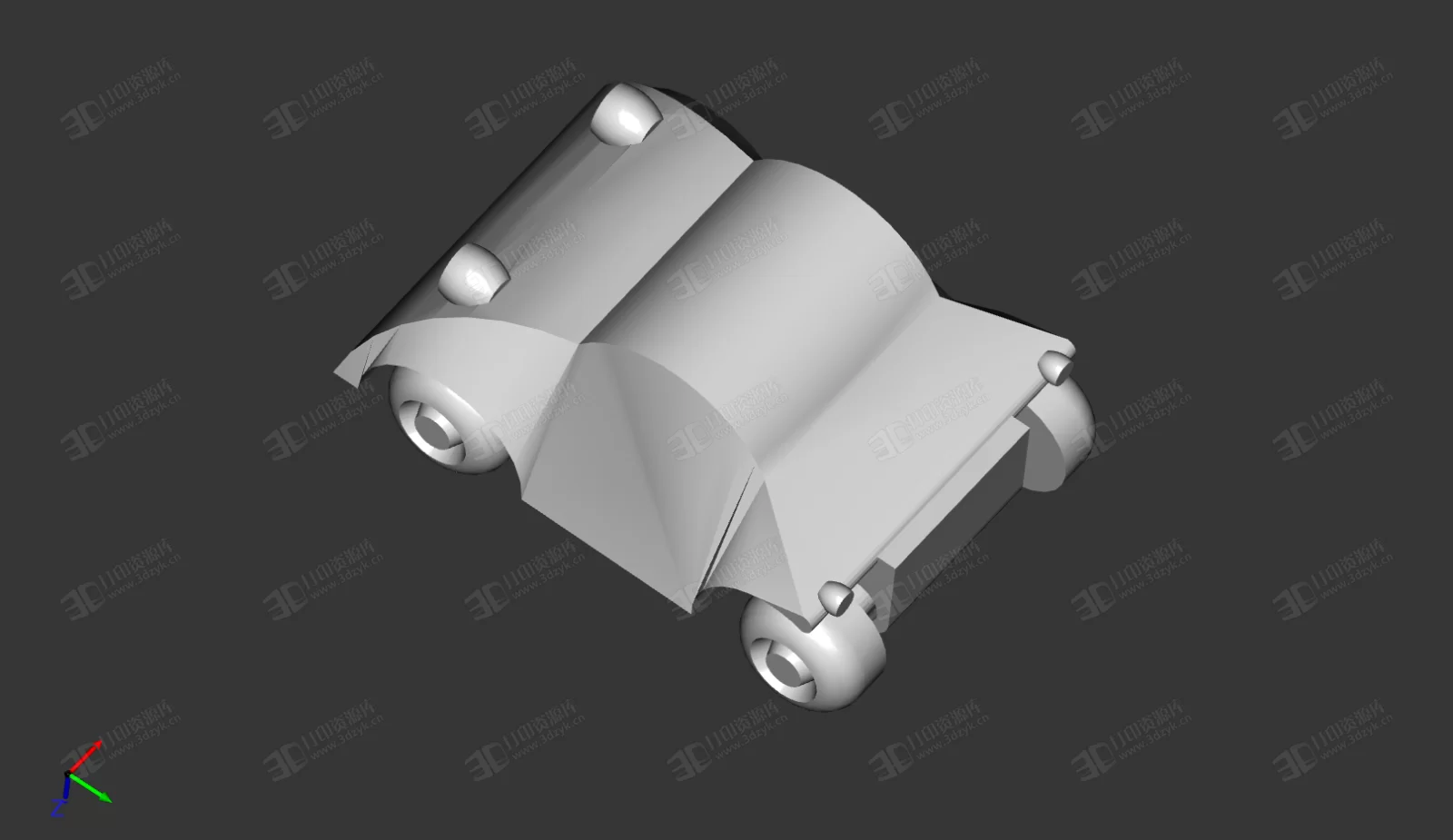 玩具小車 汽車 3D打印模型 (2).webp