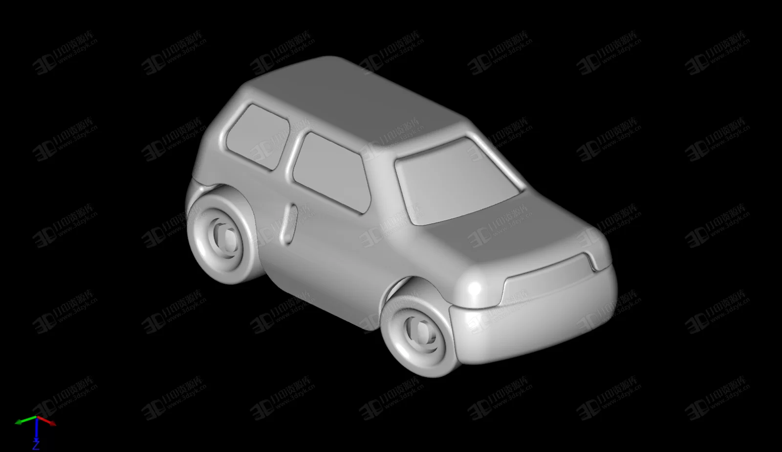 德國 汽車 小轎車 3D打印模型 (2).webp