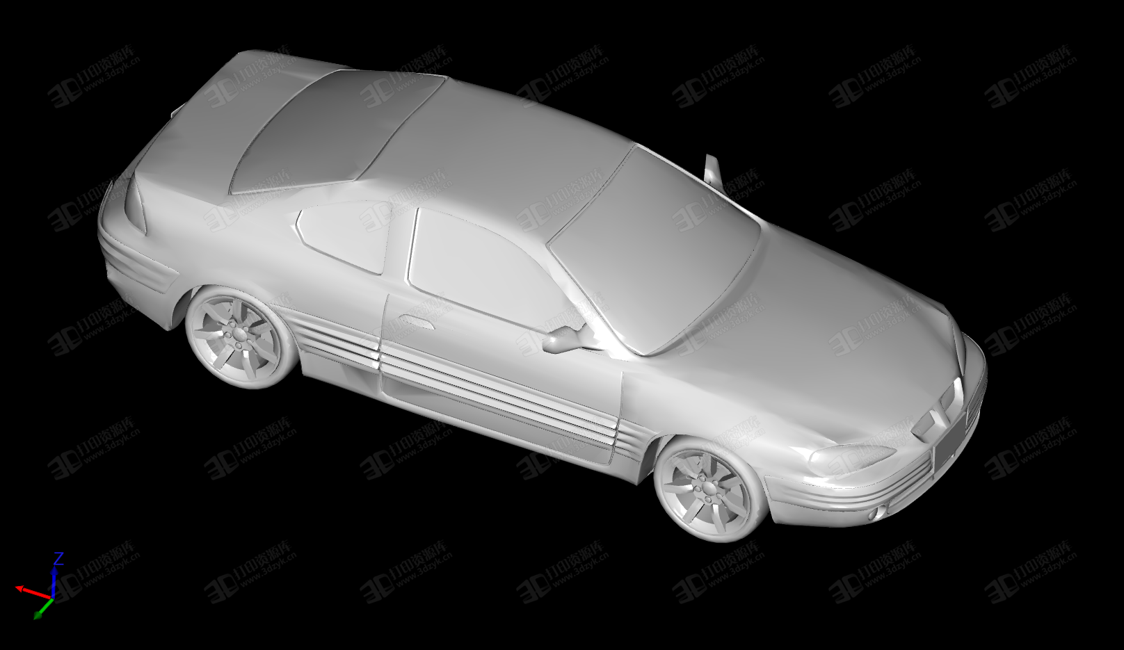 龐蒂克汽車 3D打印模型 (1).png