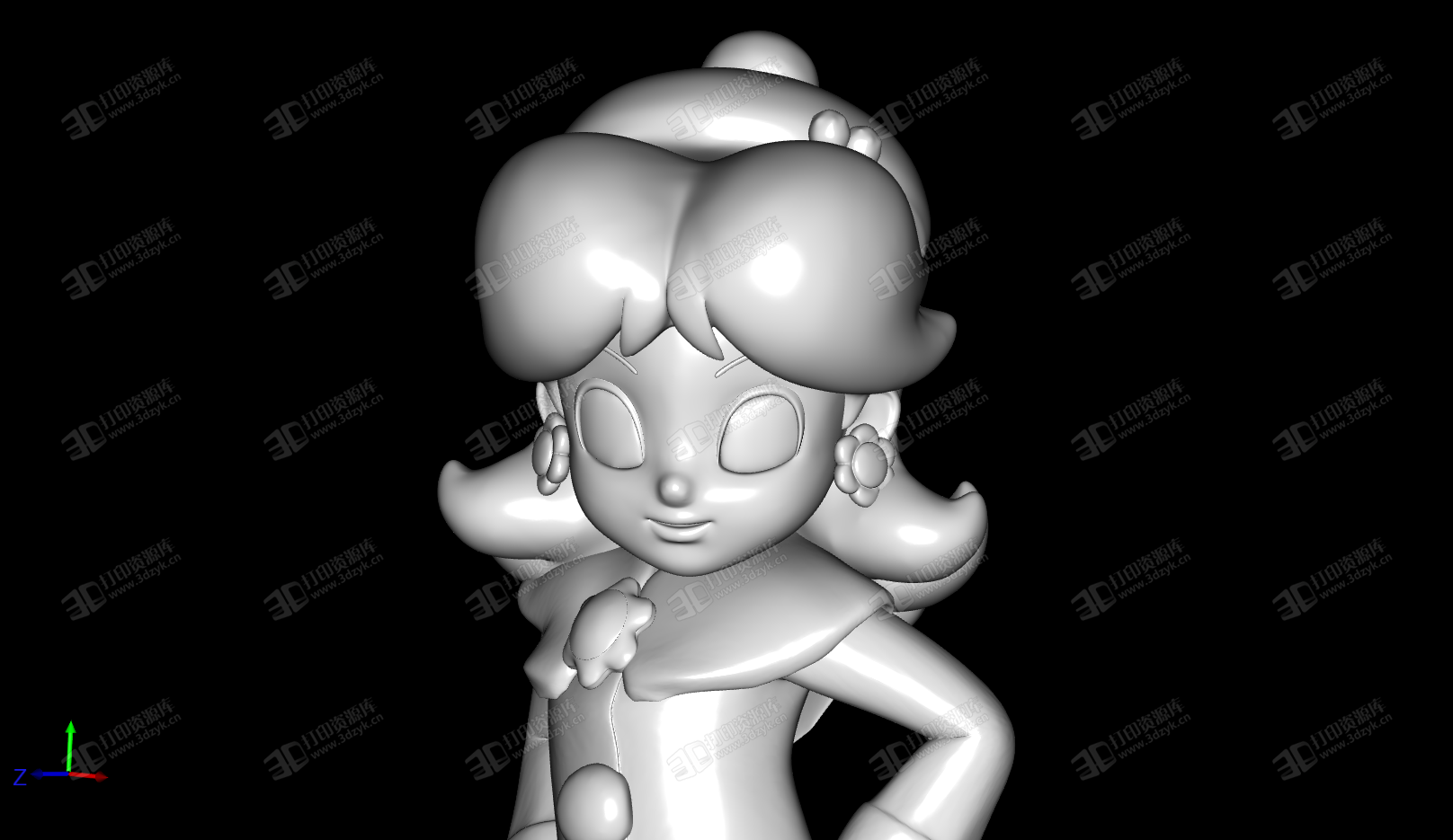 DAISY 動漫人物 3D打印模型 (3).png