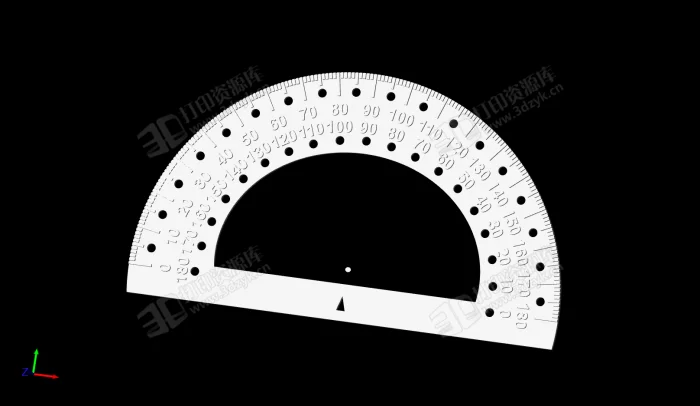 量角器 3D打印模型 (1).webp