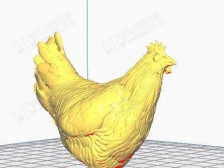 高精度公雞 金雞動(dòng)物模型stl下載