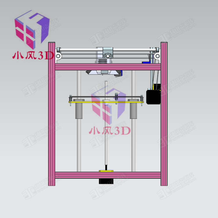 UM2結(jié)構(gòu)3D打印機(jī)2020型材版國產(chǎn)版 DIY圖紙資料