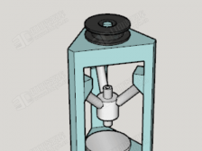 DELTA3D打印機(jī)器模型 整機(jī)模型